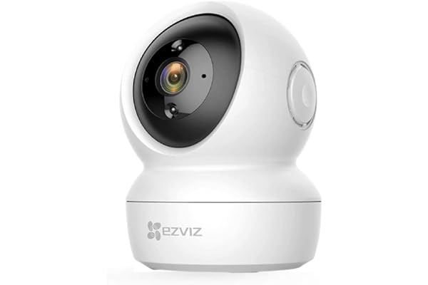 EZVIZ C6N Security Camera, 1080p WiFi Indoor Home Camera, Baby Monitor Surveillance Camera with Motion Detection, Smart Tracking, Two Way Audio, Night Vision, Remote Control, Works with Alexa